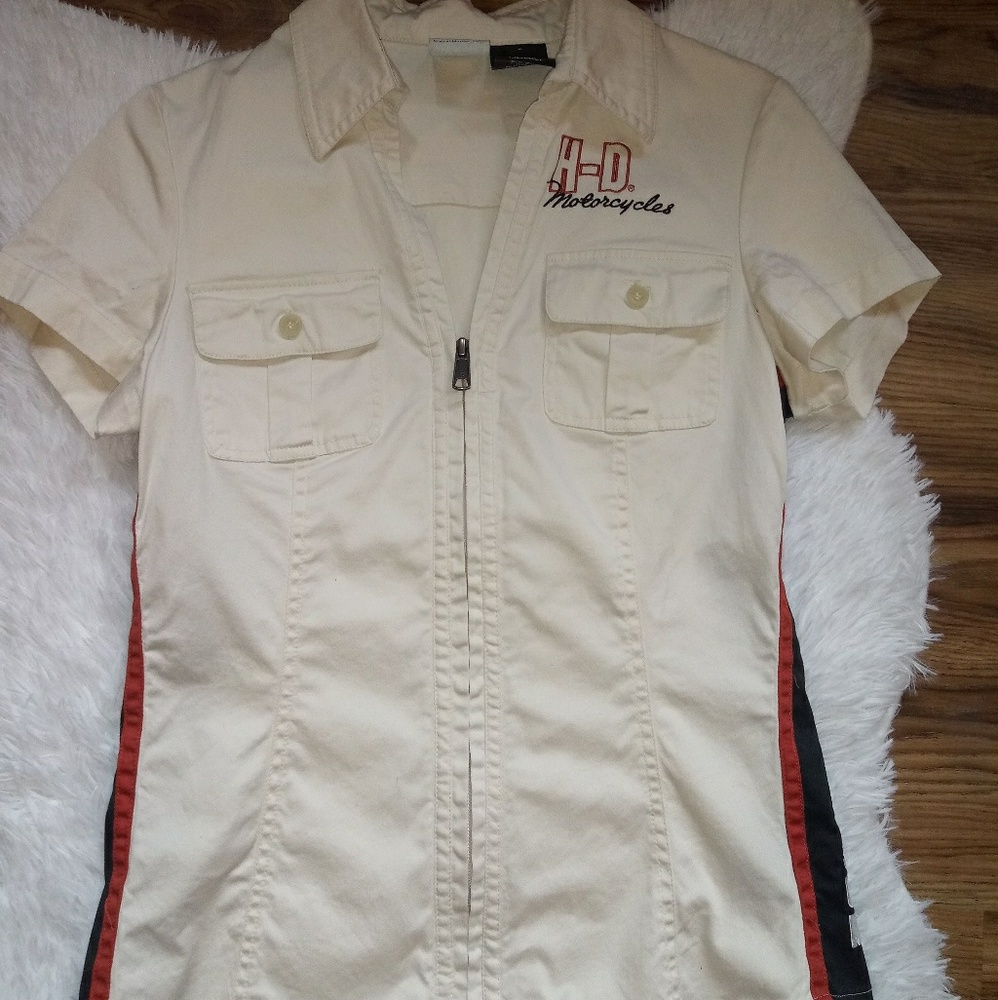 Harley Davidson Motorcycle Womens Shirt